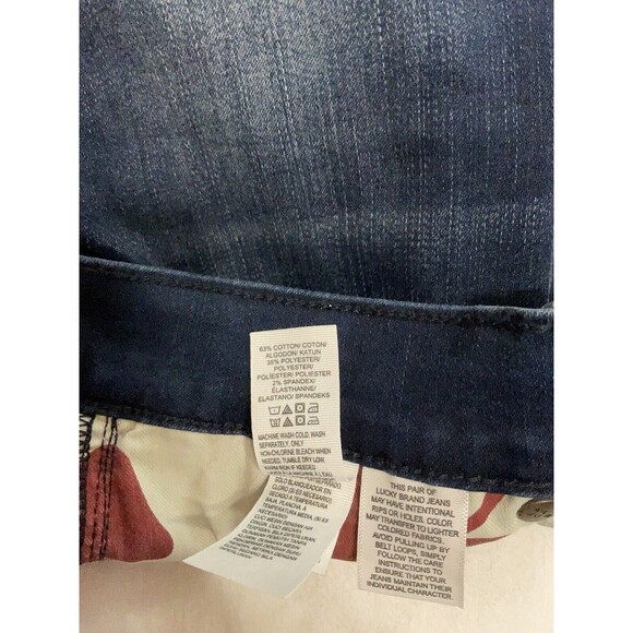 Lucky Brand Brooke Legging Jean Women's 10/30 Ankle Mid Rise - Picture 7 of 7